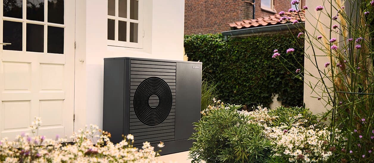 aroTHERM plus-varmepumpe med Flexible Space-funktion