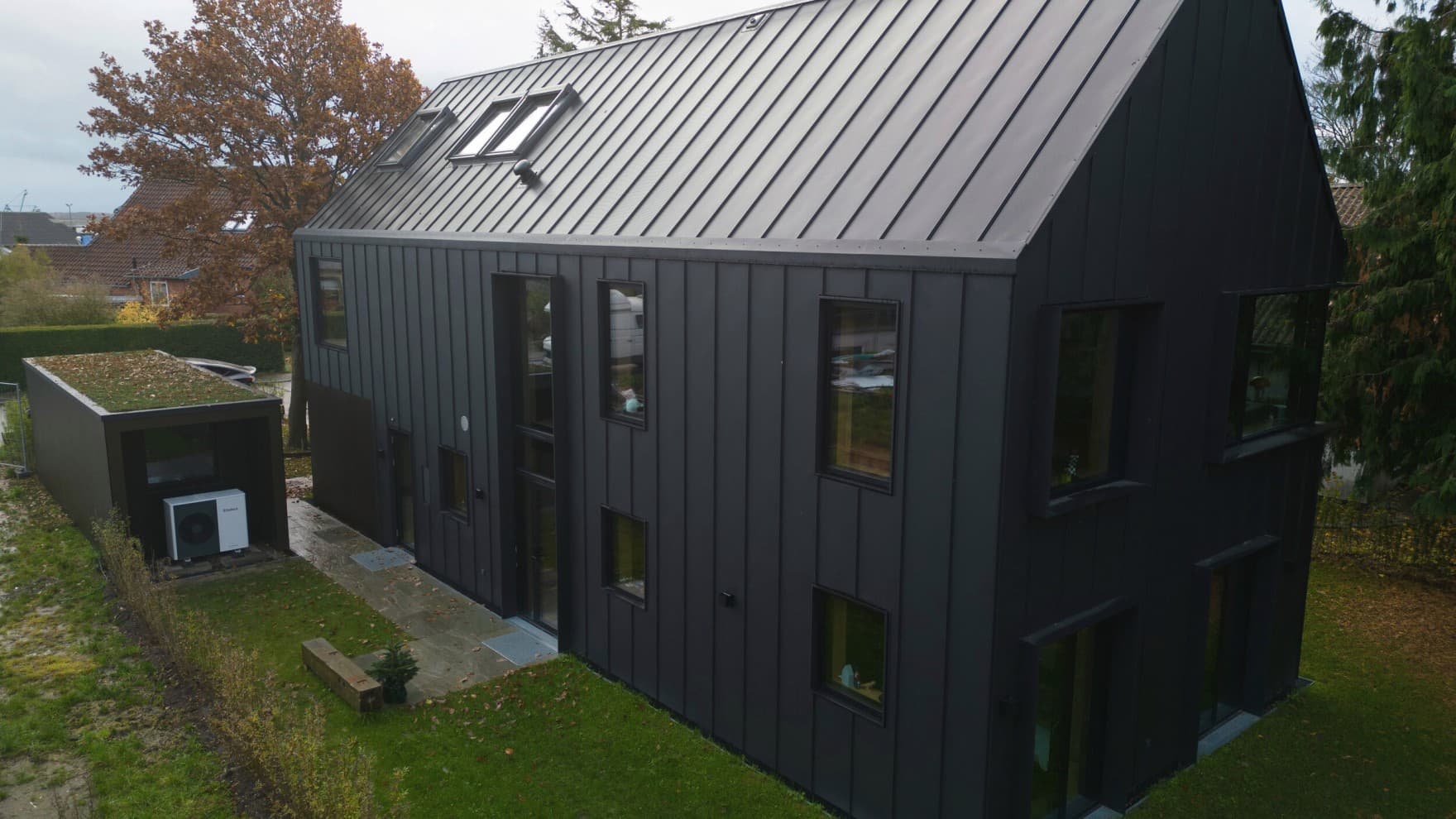 Et nybygget og miljøvenligt hus