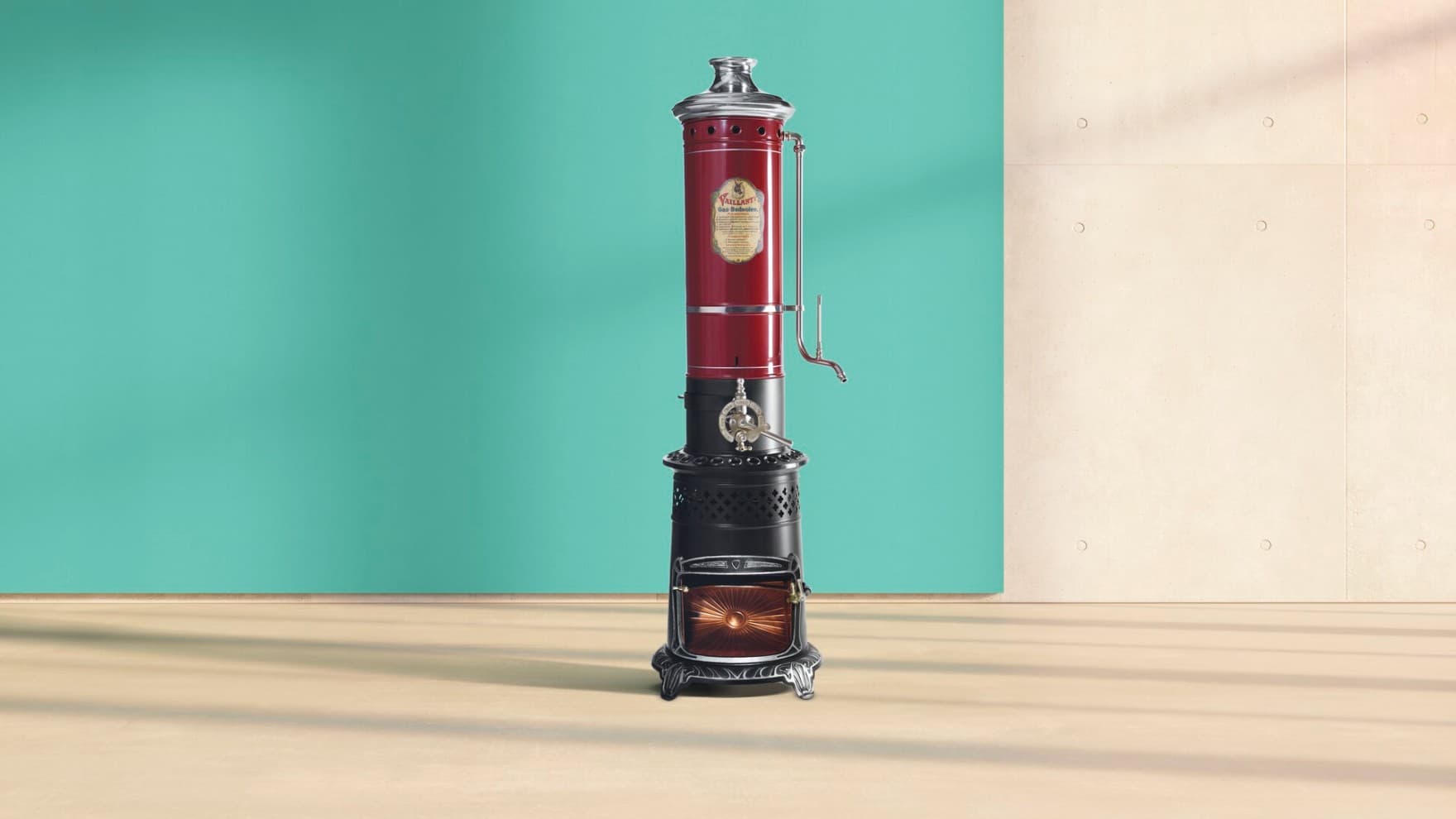 Innovation fra Vaillant: den første lukkede gasfyrede badvarmer fra 1894