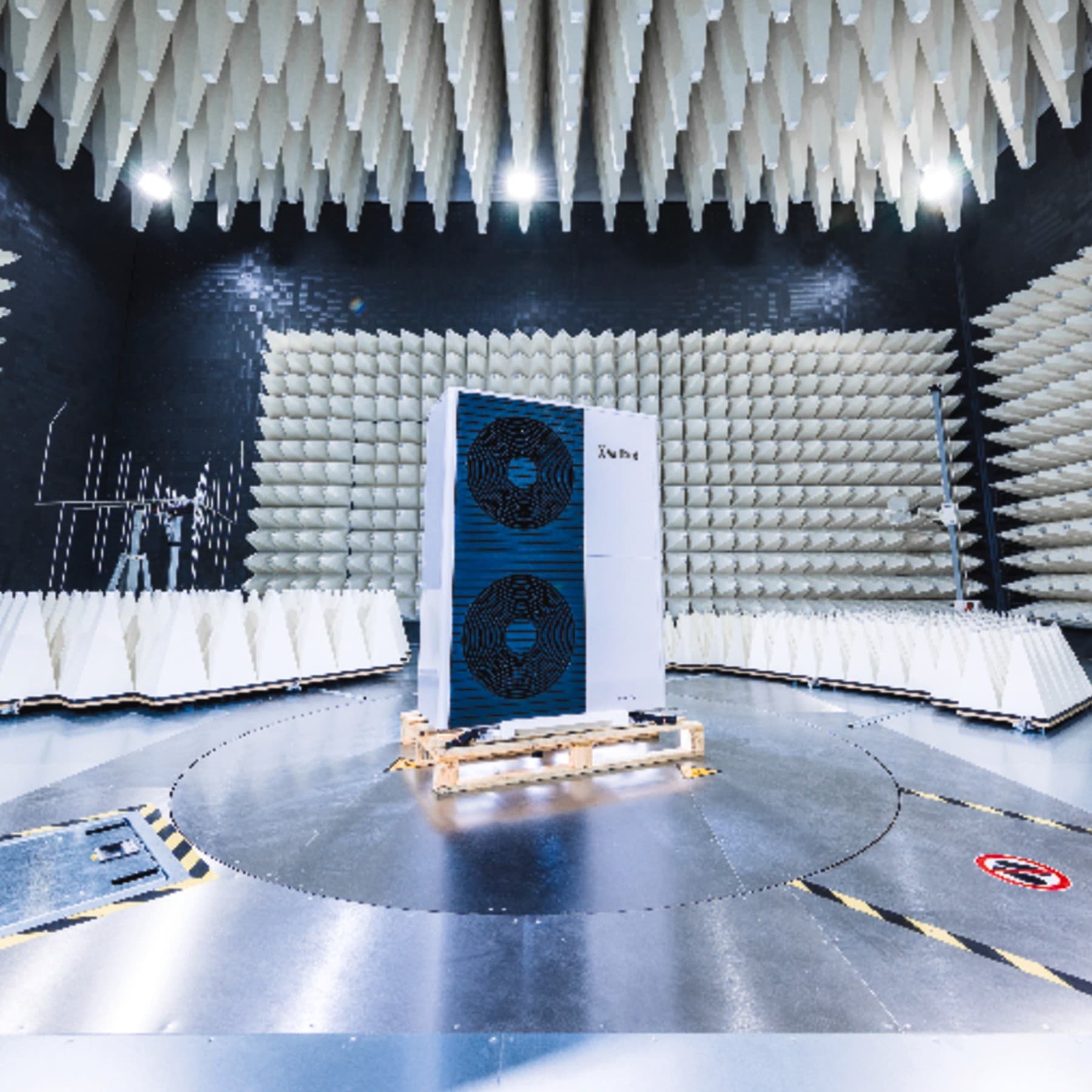 Vaillant varmepumpe i et testcenter