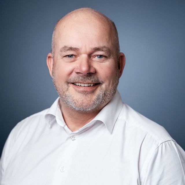 Portræt af Christian Petersen